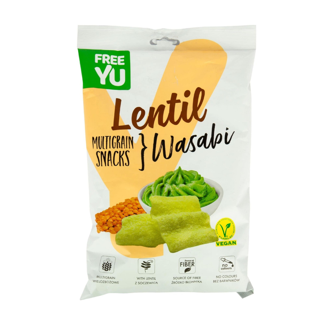 FREEYU LENTIL MULTIGRAIN 70G WASABI 